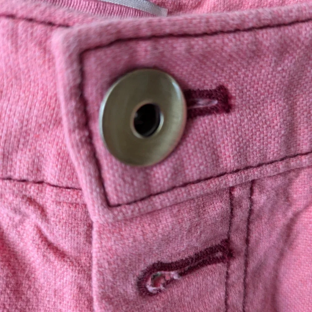 Kate Spade Heather Basket Weave Pant in Raspberry. Sz 2